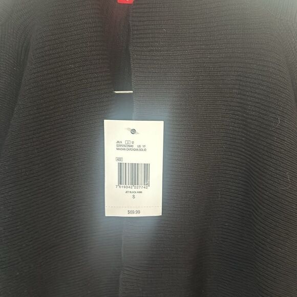 Guess women’s Maidan longline cardigan in black - Picture 7 of 7